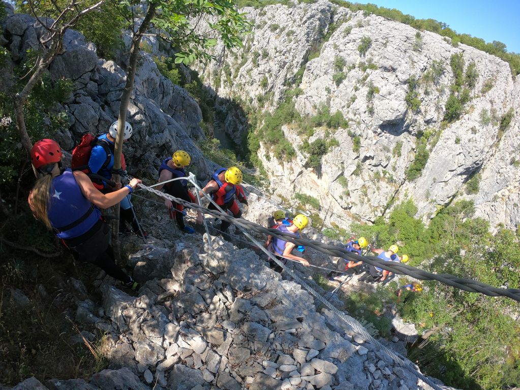 Canyoning Kroatië Actief Hostel 12